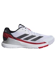 Adidas Crazyquick LS Padel Shoes Branco Preto Vermelho | Padel Tênis