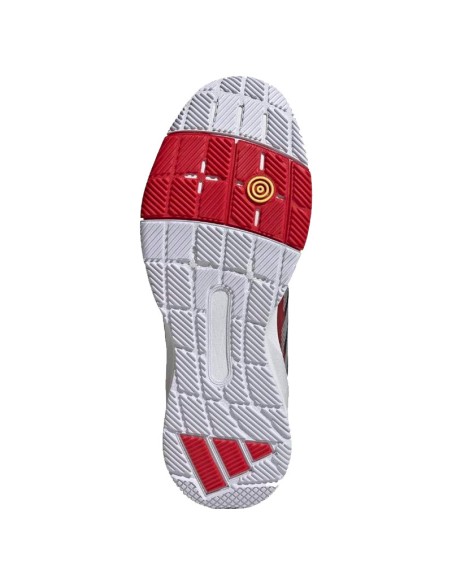 Chaussures de padel Adidas Crazyquick LS Noir Argent Rouge | Chauss...