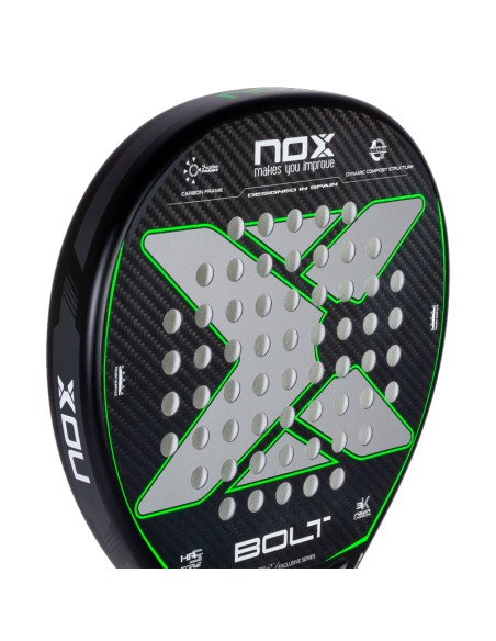 Nox Luxury Bolt Ex 2023 | Racchette da paddle