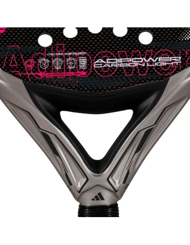 Adidas Adipower Carbon Light 2025 padel racket | Paddle rackets