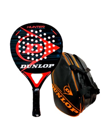 Padel Pack Dunlop Hunter + Paletero Dunlop Intro