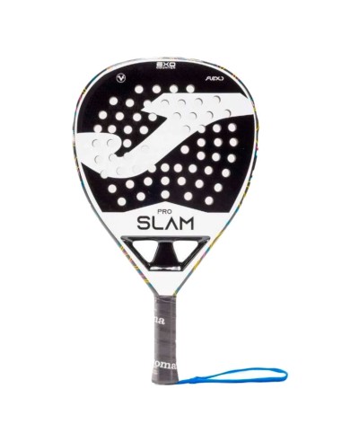 Raquete de Padel Joma Slam Pro Branco Preto