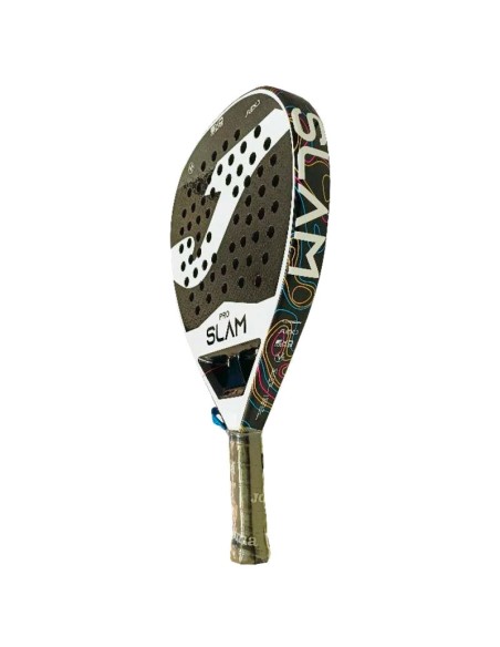Raquete de Padel Joma Slam Pro Branco Preto | raquetes padel
