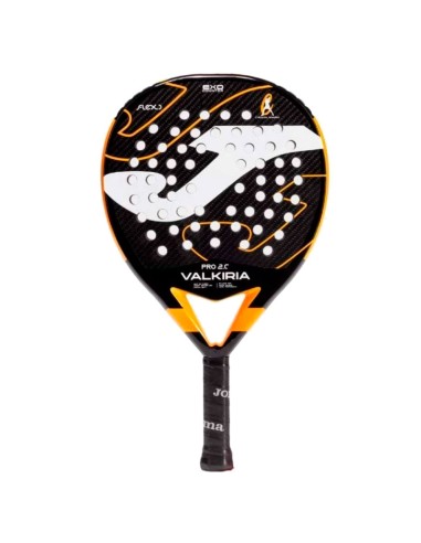 Joma Carolina Navarro Valkiria Pro 2.0 Padelschläger, schwarz/orange