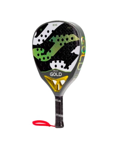 Pala de pádel Joma Gold Pro 2.0 Negro Amarillo