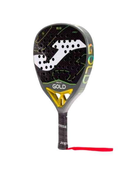 Joma Gold Pro 2.0 Schwarz Gelb Paddle-Schläger | Padelschläger