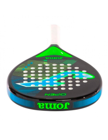 Raquette de padel Joma Open Black Turquoise Fluor | Raquettes de padel