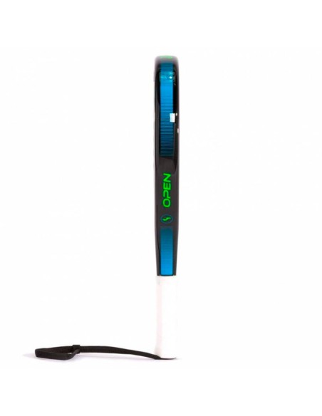 Joma Open Black Turquoise Fluor Padel Racquet | Paddle rackets