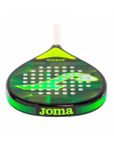 Joma Open Black Fluor Green Padel Racquet | Paddle rackets