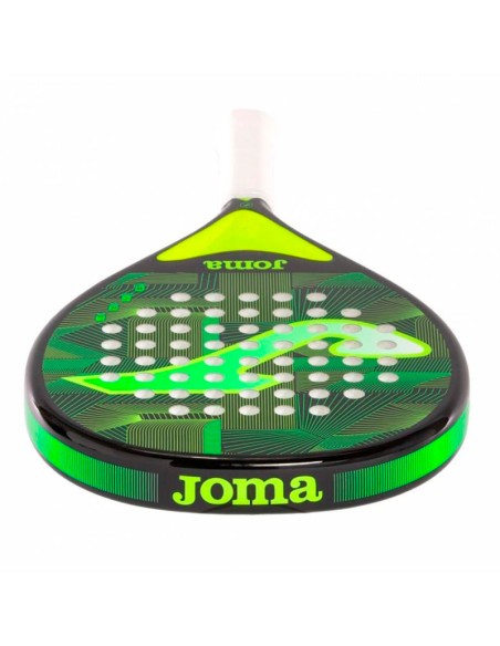 Pala de pádel Joma Open Negro Verde Fluor