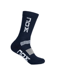 Nox Mid-Calf Technische Socken Blau Weiß | Paddelkleidung