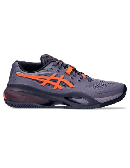 Scarpe da ginnastica Asics Gel Resolution X Clay grigio viola aranc...