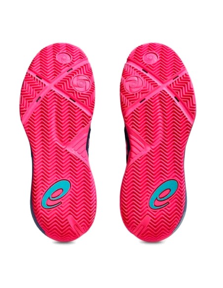 Scarpe da ginnastica Asics Gel Resolution X Padel blu mako rosa | S...