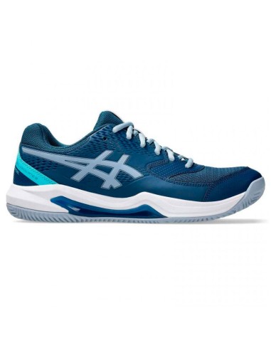 Asics Gel Game 9 Clay White Blue Mako Shoes