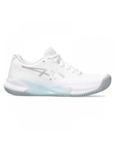 Zapatillas Asics Gel Challenger 14 Padel Blanco Plata Mujer | Chaus...