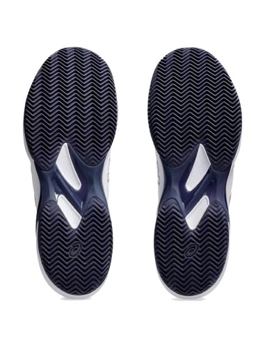 Scarpe da ginnastica Asics Solution Swift FF 2 Clay bianche blu ara...