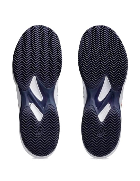 Scarpe da ginnastica Asics Solution Swift FF 2 Clay bianche blu ara...