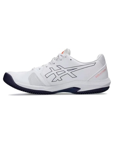 Scarpe da ginnastica Asics Solution Swift FF 2 Clay bianche blu ara...