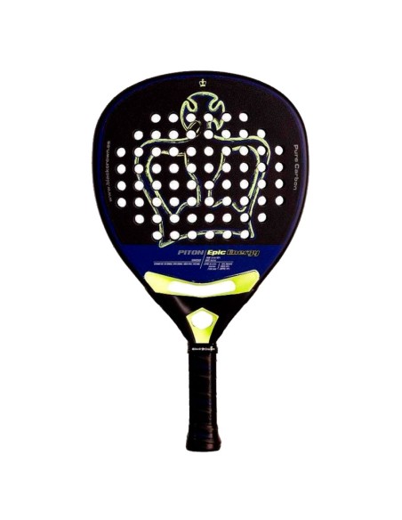 Raquete de padel Black Crown Piton Epic Energy 2025 | raquetes padel