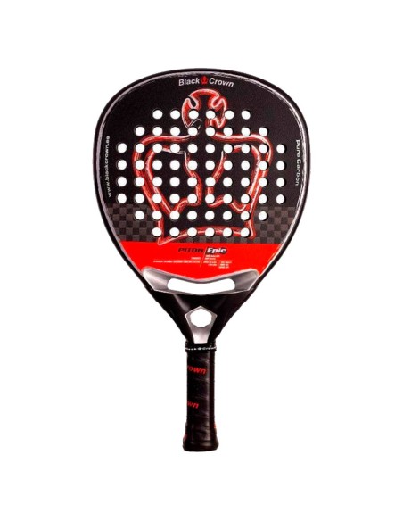 Pala de pádel Black Crown Piton Epic 2025