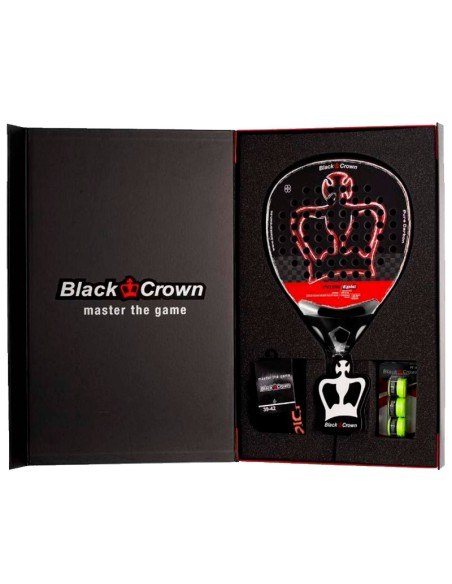 Raquette de padel Black Crown Piton Epic 2025 | Raquettes de padel