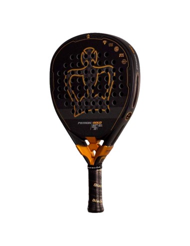 Raquete de padel Black Crown Patron Gold 2025 | raquetes padel