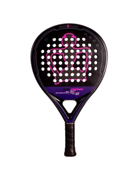 Raquette de padel Black Crown Win Carbon 2025 | Raquettes de padel
