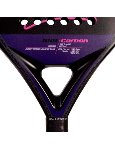 Racchetta da padel Black Crown Win Carbon 2025 | Racchette da padel