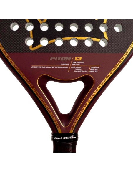 Pala Black Crown Piton 13 2025 | Raquettes de padel