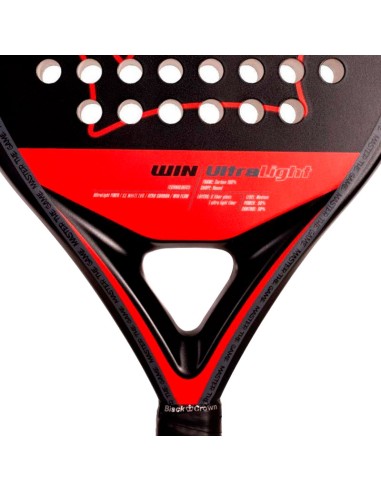 Racchetta da padel Black Crown Win Ultralight 2025 | Racchette da p...