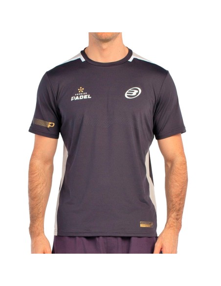 Maglietta nera Bullpadel Brece | vestiti da pagaia