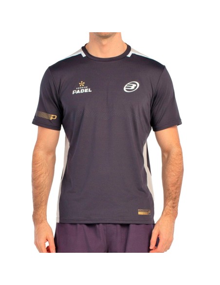 Bullpadel Brece Black T-shirt | paddle clothes paddle clothes