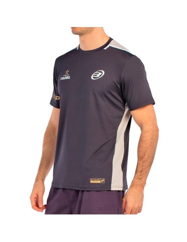 Bullpadel Brece Black T-shirt | paddle clothes paddle clothes