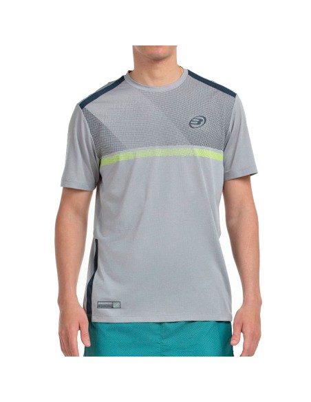 Bullpadel Bilao Grey T-Shirt | Men's padel clothing