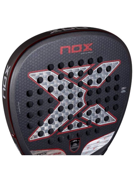 Pala de pádel Nox Future Attack 12K Alum 2025