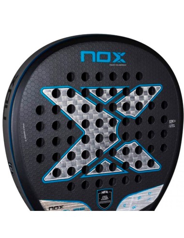 Pala de pádel Nox Future Hybrid 12K Alum 2025