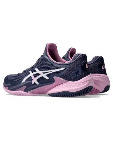 Asics Court FF 3 Clay Indigo Blue White Women's Sneakers | Padel Sn...