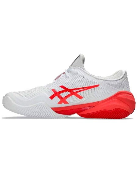 Zapatillas Asics Court FF 3 Novak Clay Blanco Rojo
