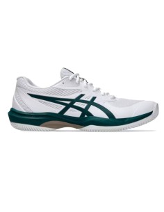 Scarpe da ginnastica Asics Game FF Clay bianche e verdi Saxon | Sca...