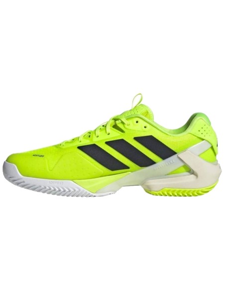 Tênis Adidas Adizero Ubersonic 5 Clay Lucid Limão Preto | Padel Tênis