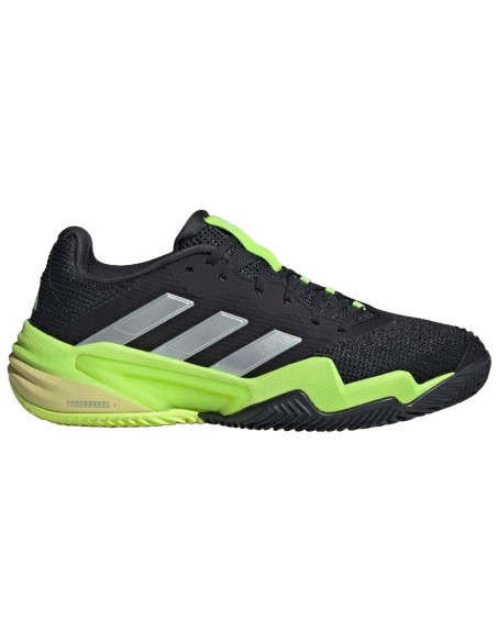 Baskets Adidas Barricade Clay Noir Citron Lucid | Chaussures de padel