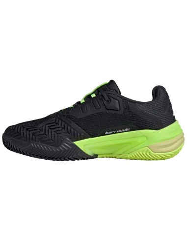 Adidas Barricade Clay Black Lucid Lemon Sneakers | Padel Sneakers P...