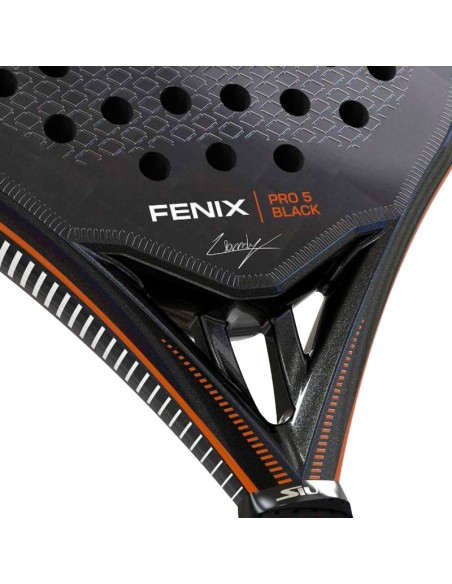 Siux Leo Augsburger Fenix Pro 5 Black 2025 Padelschläger | Siux Pad...