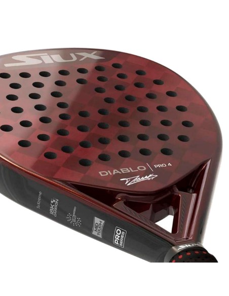 Racchetta da paddle Siux Tino Libaak Diablo Pro 4 2025 | Racchette ...