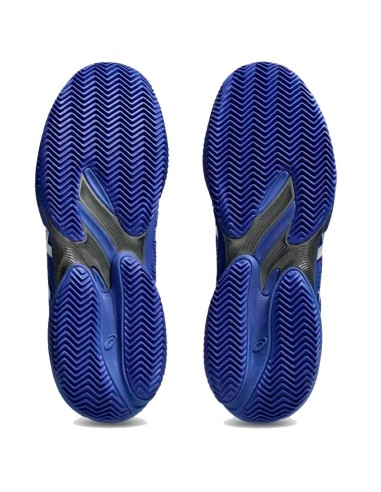 Tênis Asics Court FF 3 Clay Azul Cobalto Branco | Padel Tênis