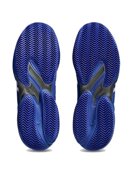 Baskets Asics Court FF 3 Clay Bleu cobalt et blanc | Chaussures de ...