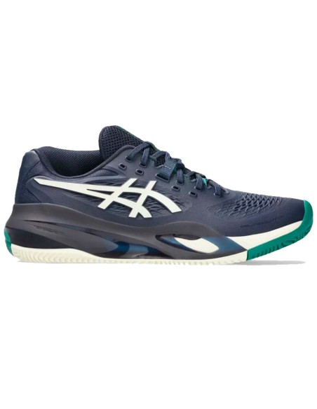 Scarpe da ginnastica Asics Gel Resolution X Clay blu notte e crema ...