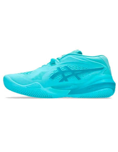 Tênis Asics Gel Resolution X Clay Azul Menta | Padel Tênis