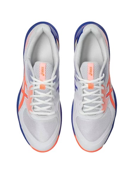 Baskets Asics Game FF Padel Blanc Corail | Chaussures de padel