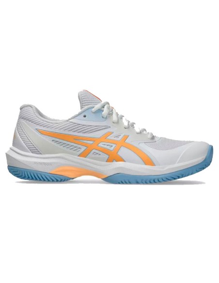 Asics Game FF Padel White Orange Women's Sneakers | Padel Sneakers ...